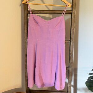 Aritzia Sunday Best Dress Pink Purple Size Medium